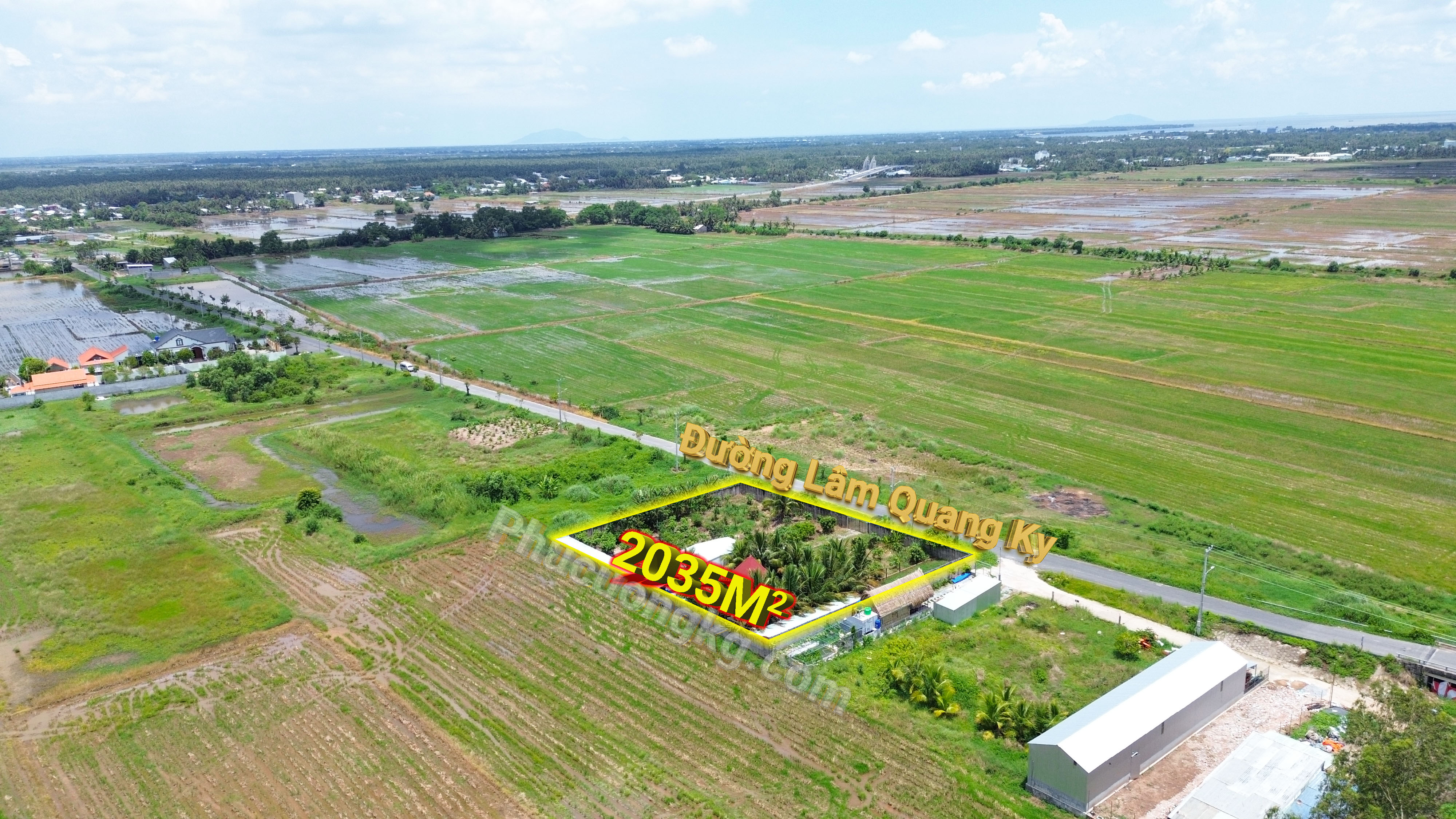 Nền Lâm Quang Ky Huyện Châu Thành – Cơ Hội Đầu Tư Bất Động Sản Tiềm Năng 11 DJI 0482