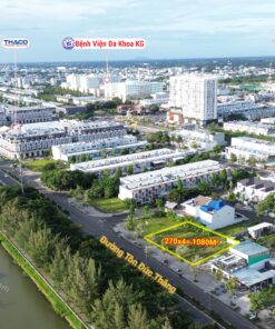 Nền biệt thự Phú Cường gần Bệnh viện Đa khoa Kiên Giang, GO!, Thaco, Công an tỉnh An Giang